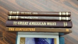 Time Life & Readers Digest Westers, Railroad & Gunfighters book lot