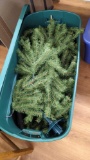 Christmas Tree in tote - not sure of size
