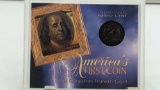 Benjamin Franklin Fugio Cent (replica)