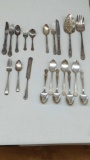 William & Rogers, Monogram G Old Co. Plate Spoons & Misc. Flatware lot