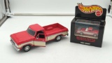 Motor Max 1:24 & Hot Wheels 1:64 1979 Ford Pickups