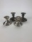 Sterling Silver Candlestick Holders