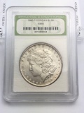 1889-P Morgan Silver Dollar, MS65