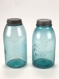 Original Blue Ball Half Gallon Jars with Zinc Lids