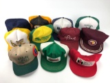 Local Advertising Farmers Baseball Cap Lot