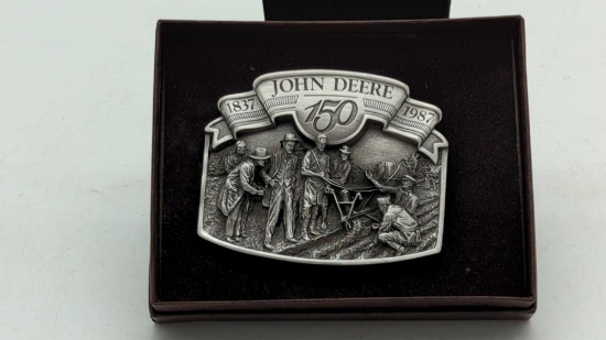 JOHN DEERE #3024 150TH ANNIVERSARY BELT BUCKLE