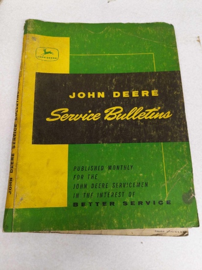 JOHN DEERE SERVICE BULLETINS