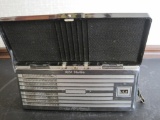 RCA VICTOR MODEL BP-10 LEATHER CASE RADIO UNTESTED