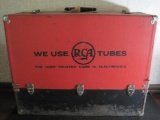 RCA TUBE CADDY WITH CONTENTS UNTESTED