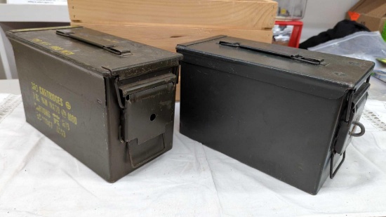 PAIR LARGER AMMO CANS