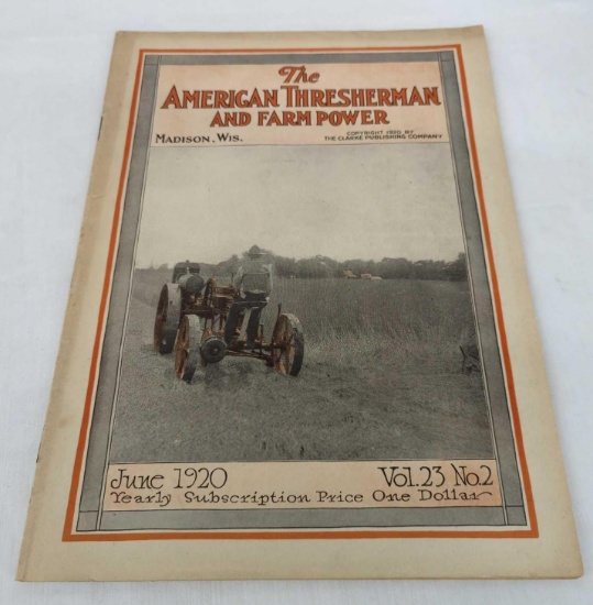 THE AMERICAN THRESHERMAN AND FARM POWER MAGAZINE JUNE 1920