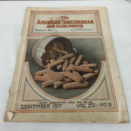 THE AMERICAN THRESHERMAN AND FARM POWER MAGAZINE SEPTEMBBER 1917