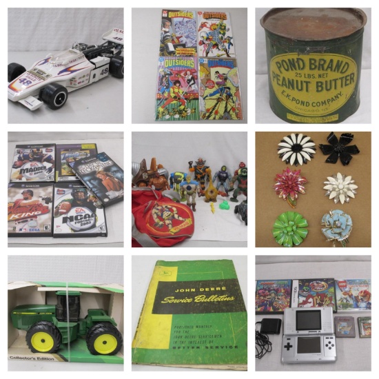 Collectibles, Jewelry & Comics Online Only Auction