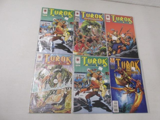 VALIANT TUROK COMICS (6)