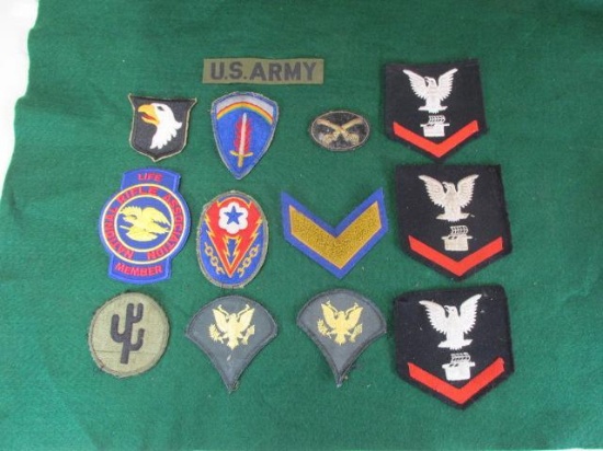 US MILITARY PATCHES ARMY NAVY