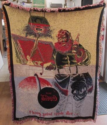 Coca cola throw discount blanket