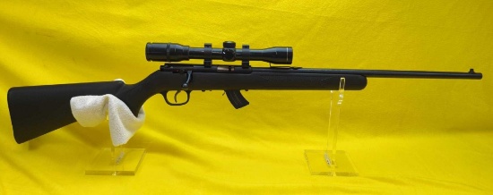 SAVAGE MARK II 22 RIFLE BOLT ACTION WITH CLIP & 4x32 CHARLES DALYSCOPE SN 0402874