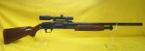 MOSSBERG 500A 12 GAUGE PUMP SHOTGUN W/SCOPE RIFLED BARREL 2-3/4