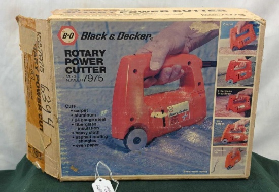 BLACK & DECKER ROTARY POWER CUTTER MODEL 7975