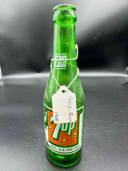 7-UP BOTTLE 1948 TRACEY, MN