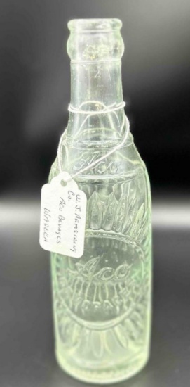 W.J. ARMSTRONG CO ACO BEVERAGES BOTTLE WASECA, MN