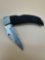 EAGLE HANDLE POCKET KNIFE HALF SERRATED EDGE