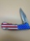 AMERICAN FLAG HANDLE POCKET KNIFE 3