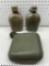 LOT OF 3 MILITARY CANTEENS
