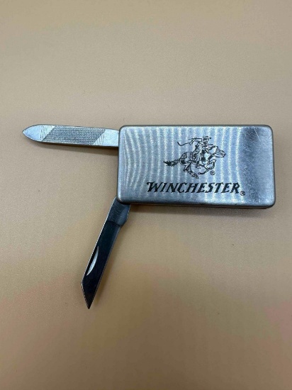 WINCHESTER TACTICAL MONEY CLIP WITH FILE AND KNIFE