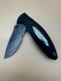 SHEFFIELD POCKET KNIFE WITH PARTIAL SERRATED BLADE