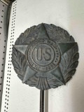 WWI 1917-1918 MILITARY SERVICE GRAVE MARKER