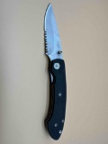 G-TECH HALF SERRATED POCKET KNIFE 3