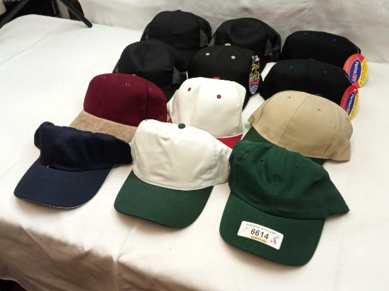 Caps Many Colors BASEBALL STYLE CAPS NEW AND SOME WITH TAGS VARIOUS COLORS SIZES ...