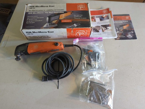 FEIN MULTI MASTER START FMM 250 WORKS