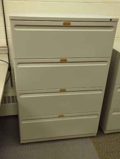 4 DRAWER LATERAL FilING CABINET 53-3/4"X35-1/2"19-3/4"