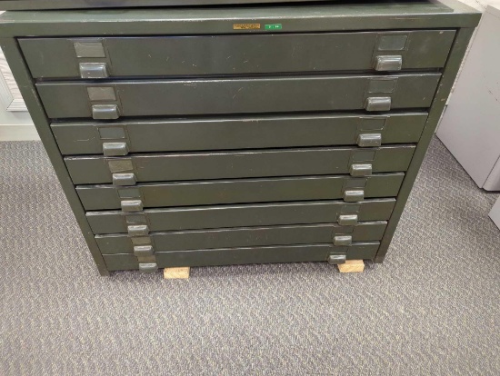 FLAT FILLING CABINET 40"X27"X32-1/4"