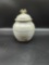 POTTERY JAR WITH LID