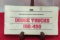 1981 DODGE TRUCKS 150/450 OPERATING INSTRUCTIONS & PRODUCT INFORMATION BOOKLET
