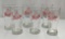 STROH'S,BEER GLASSES (6)
