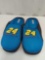NASCAR MENS #24 JEFF GORDON CASUALS HARD SOLE SLIPPERS SIZE 13 NEW