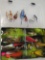 OZARK TRAIL TACKLE BOX FULL OF LURES
