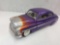 1949 ERTL AMERICAN MUSCLE MERCURY LEAD SLED PURPLE WITH FLAMES 1:18 SCALE DIE CAST REPLICA
