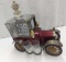 1918 FORD MODEL T DECANTER WITH SHOT GLASSES MUSIC BOX WORKS