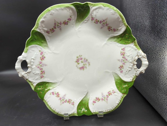 GERMAN ART POTTERY PLATE