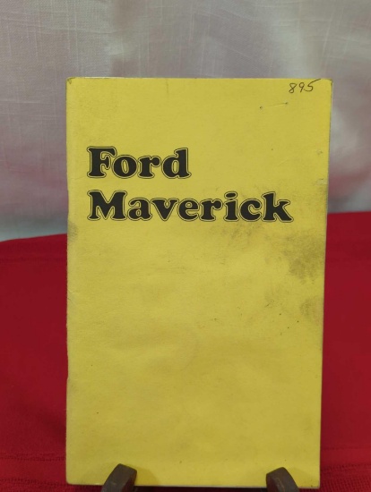 FORD MAVERICK OWNER'S MANUAL 1974 4TH PRINTING