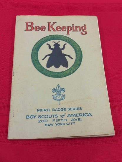 BEE KEEPING MERIT BADGE SERIES BOY SCOUTS OF AMERICA BOOKLET 1925 3362