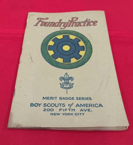 FOUNDRY PRACTICE MERIT BADGE SERIES BOY SCOUTS OF AMERICA BOOKLET 1926 3742