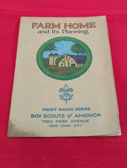 FARM HOME AND ITS PLANNING MERIT BADGE SERIES BOY SCOUTS OF AMERICA BOOKLET