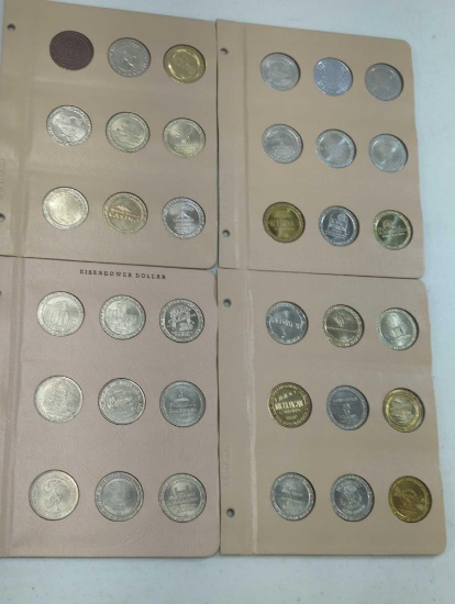 36 $1 NEVADA CASINO GAMING TOKENS - SER PICTURES FOR DETAILS