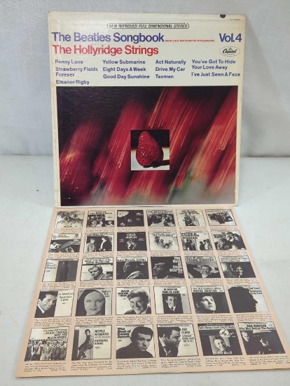 THE BEATLES SONGBOOK THE HOLLY RIDGE STRINGS VOLUME FOUR ALBUM LP